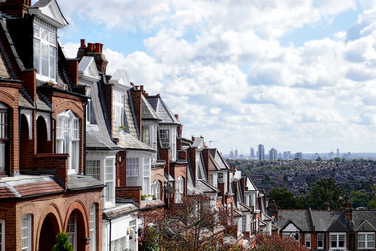 Κατοικίες στο Λονδίνο © Pixabay