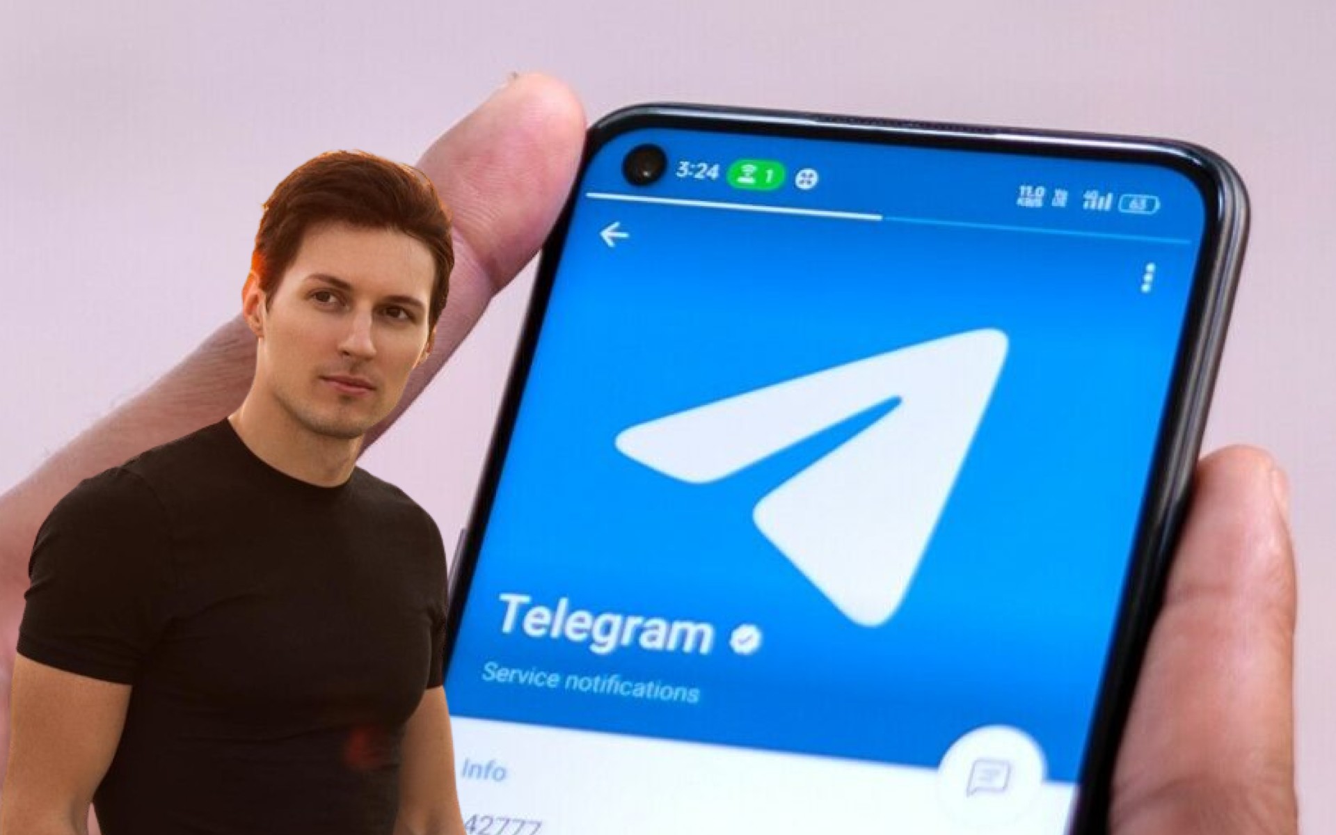 Ο Παβέλ Ντούροβ, ceo της Telegram © Pexels / instagram.com/durov/ powergame.gr