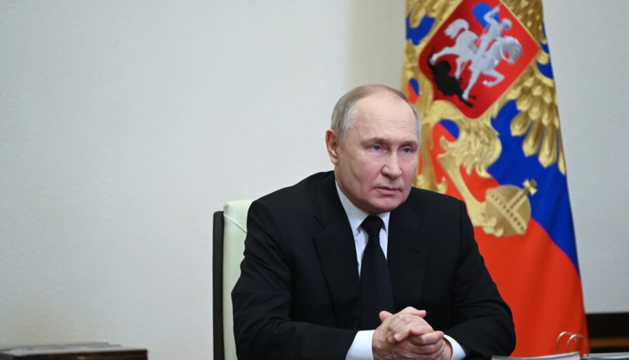 O Βλαντιμίρ Πούτιν © EPA/PAVEL BYRKIN/SPUTNIK/KREMLIN POOL