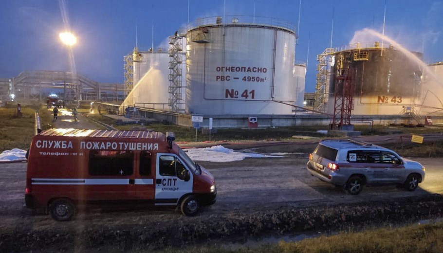 Ρωσία: Πόσα βαρέλια χάνει από τις επιθέσεις στα διυλιστήρια