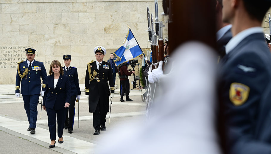 Κατερίνα Σακελλαροπούλου © EUROKINISSI/ΜΙΧΑΛΗΣ ΚΑΡΑΓΙΑΝΝΗΣ