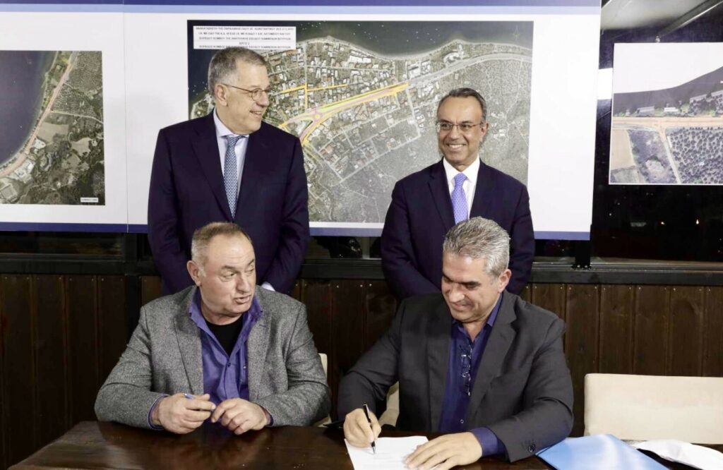 Σταϊκούρας: Σύμβαση για το έργο σε Άγιο Κωνσταντίνο, Καμένα Βούρλα