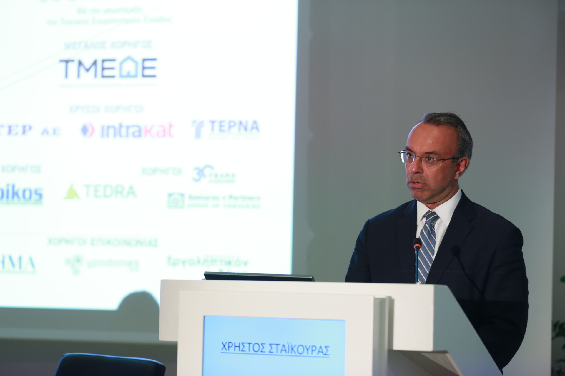 Σταϊκούρας: Πάγιο εθνικό κεφάλαιο η κατασκευή έργων υποδομής