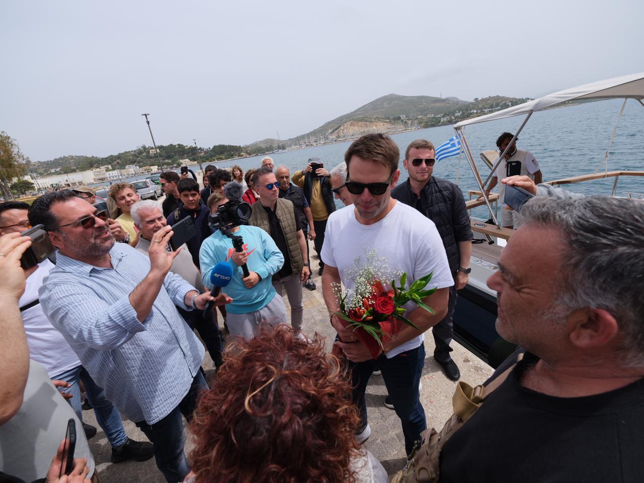 Στους Λειψούς και στους Αρκιούς ο Στέφανος Κασσελάκης