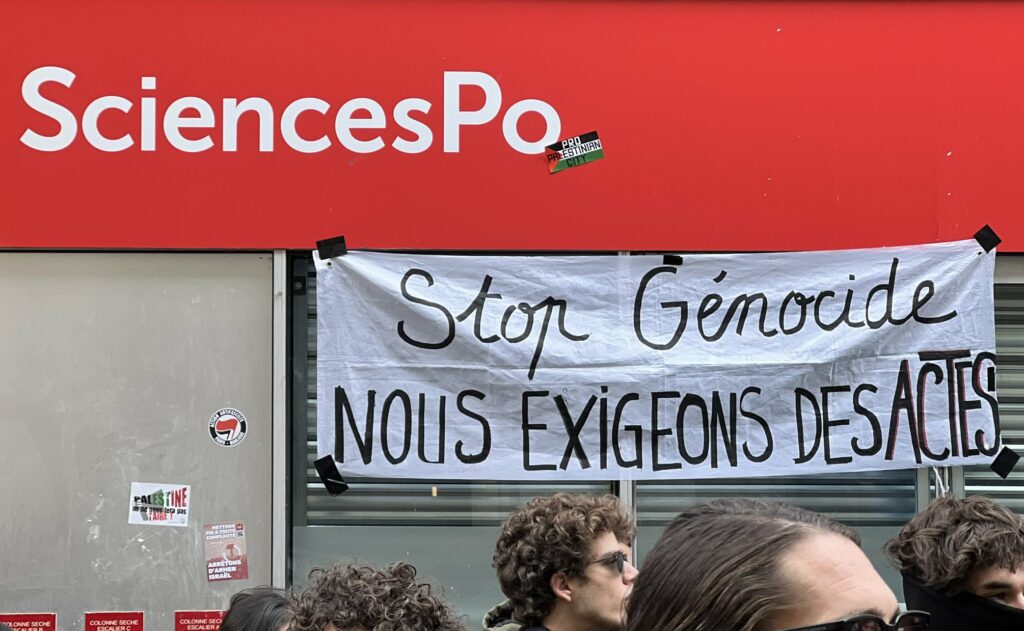 Γάζα: Αντιπολεμική κατάληψη στο πανεπιστήμιο Sciences Po στο Παρίσι