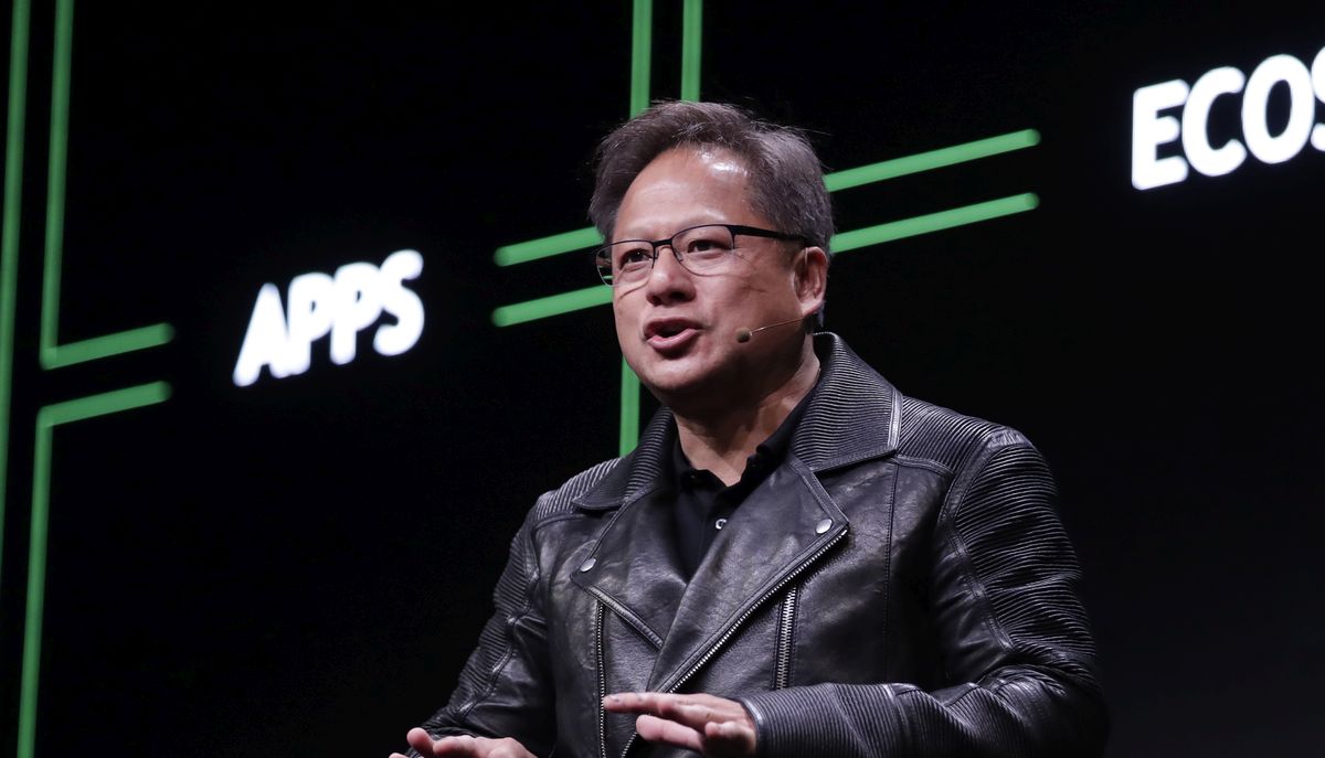 Ο CEO της Nvidia, Jensen Huang © EPA/RITCHIE B. TONGO