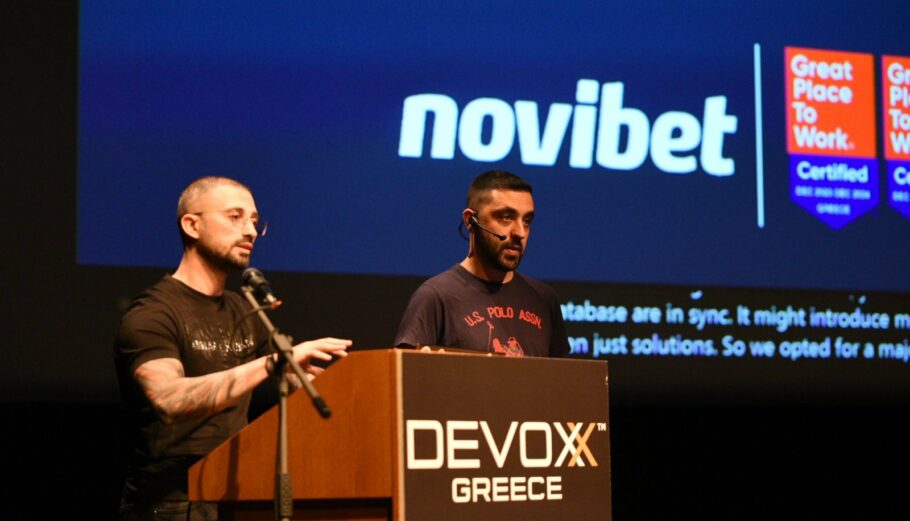 Από το συνέδριο Devoxx Greece © Novibet