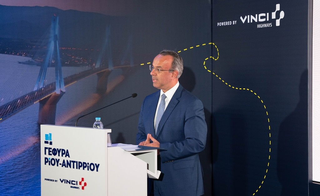 Σταϊκούρας: Σημείο αναφοράς της χώρας η Γέφυρα Ρίου Αντιρρίου