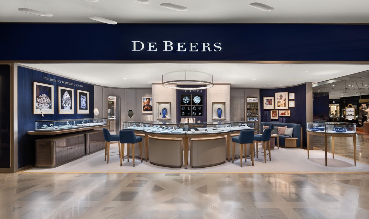 Κατάστημα διαμαντιών De Beers © debeers.com