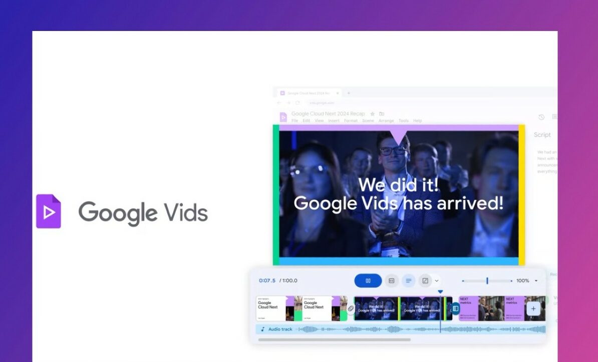 Google Vids © Youtube Printscreen/Unsplash/Powergame.gr