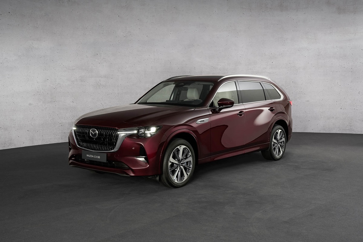 Παρουσιάστηκε η νέα ναυαρχίδα της Mazda στην Ευρώπη, το SUV CX-80