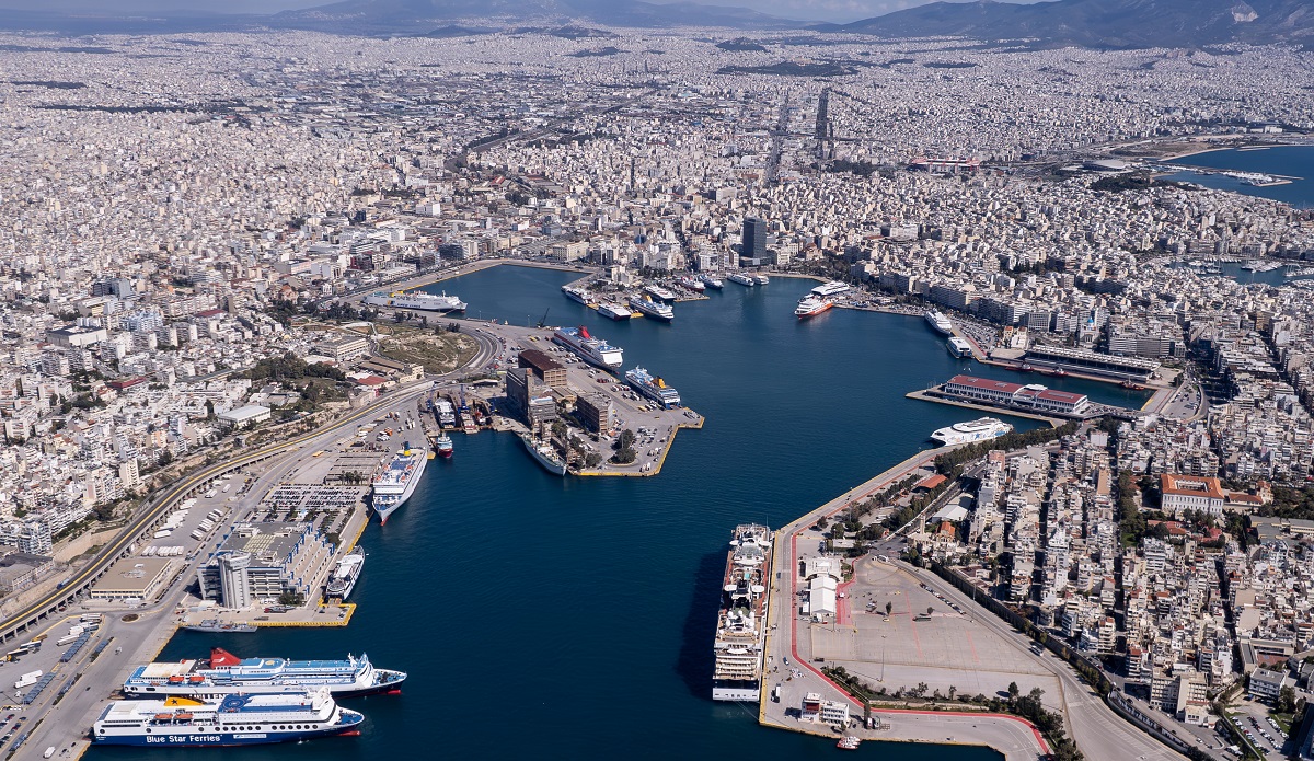 Πανοραμική θέα από το Mitsis N’U Piraeus Port © Όμιλος Mitsis