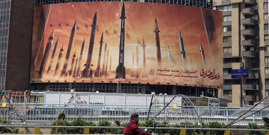 Πύραυλοι φωτογρσαφία@EPA/ABEDIN TAHERKENAREH
