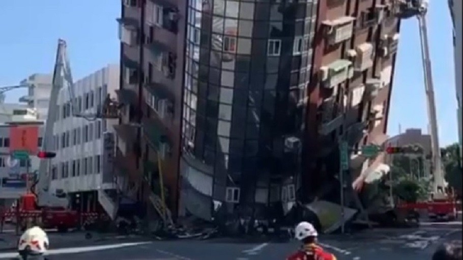 Σεισμός στην Ταϊβάν@EPA