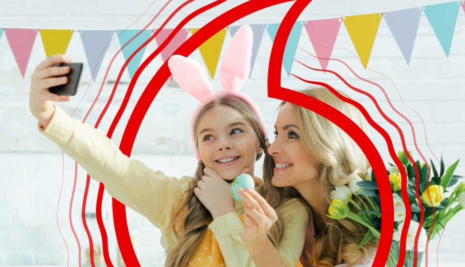 Vodafone Easter Data © Vodafone