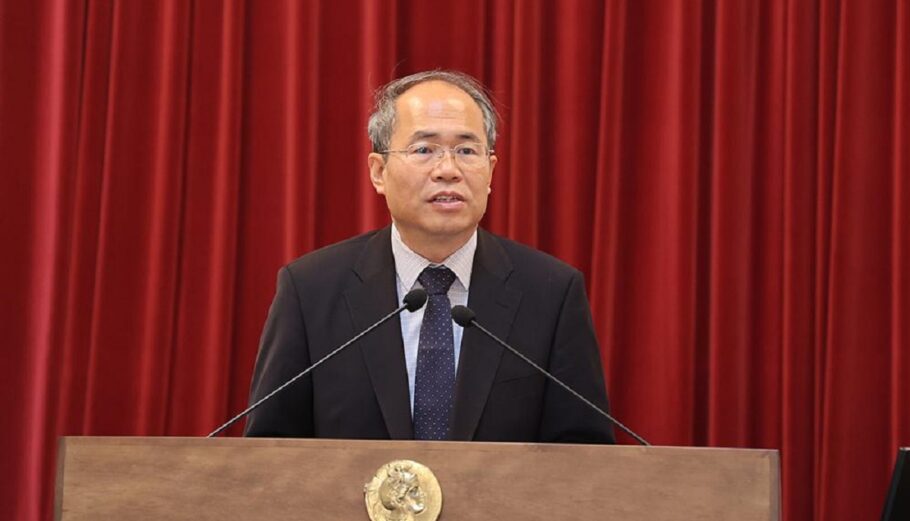 Ο Κινέζος πρέσβης Σιάο Τζουντσένγκ © china-embassy.gov