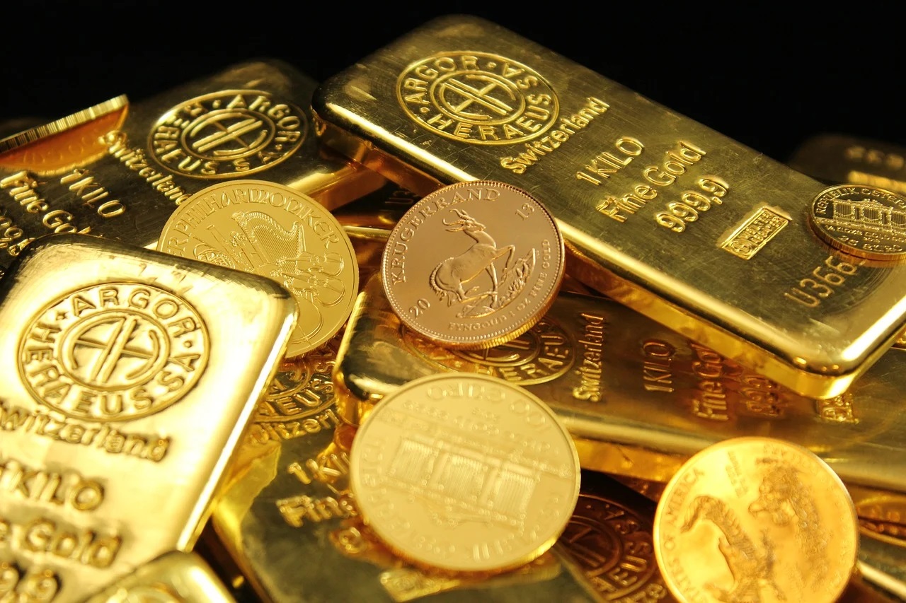 Χρυσός και νομίσματα@pixabay
