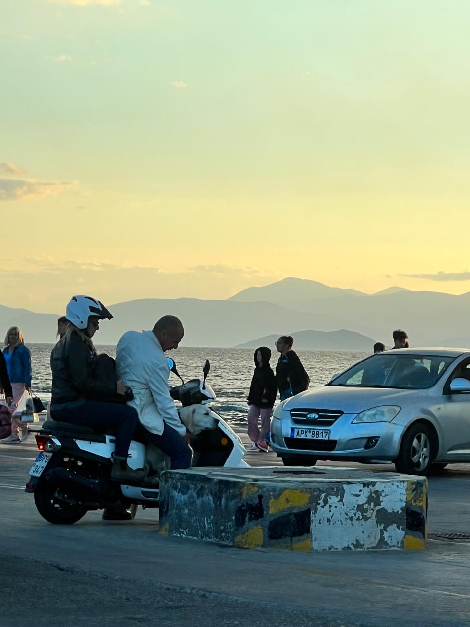 Ο Γιάνης Βαρουφάκης στην Αίγινα