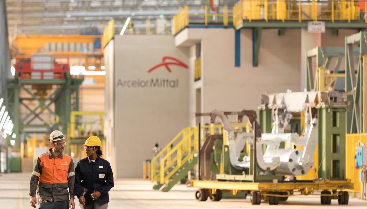 Η λουξεμβουργιανή χαλυβουργία ArcelorMittal © arcelormittal.com