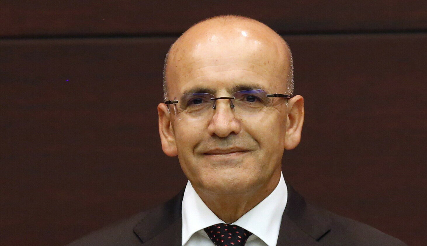 Ο υπουργός Οικονομικών στην Τουρκία, Μεχμέτ Σιμσέκ © EPA/NECATİ SAVAS