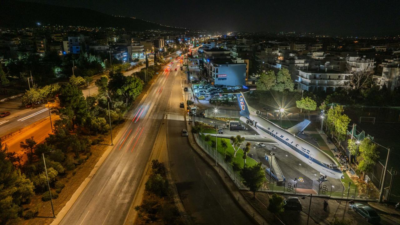 Το αεροσκάφος της «Ολυμπιακής Αεροπορίας» στο Ελληνικό ©ΔΤ