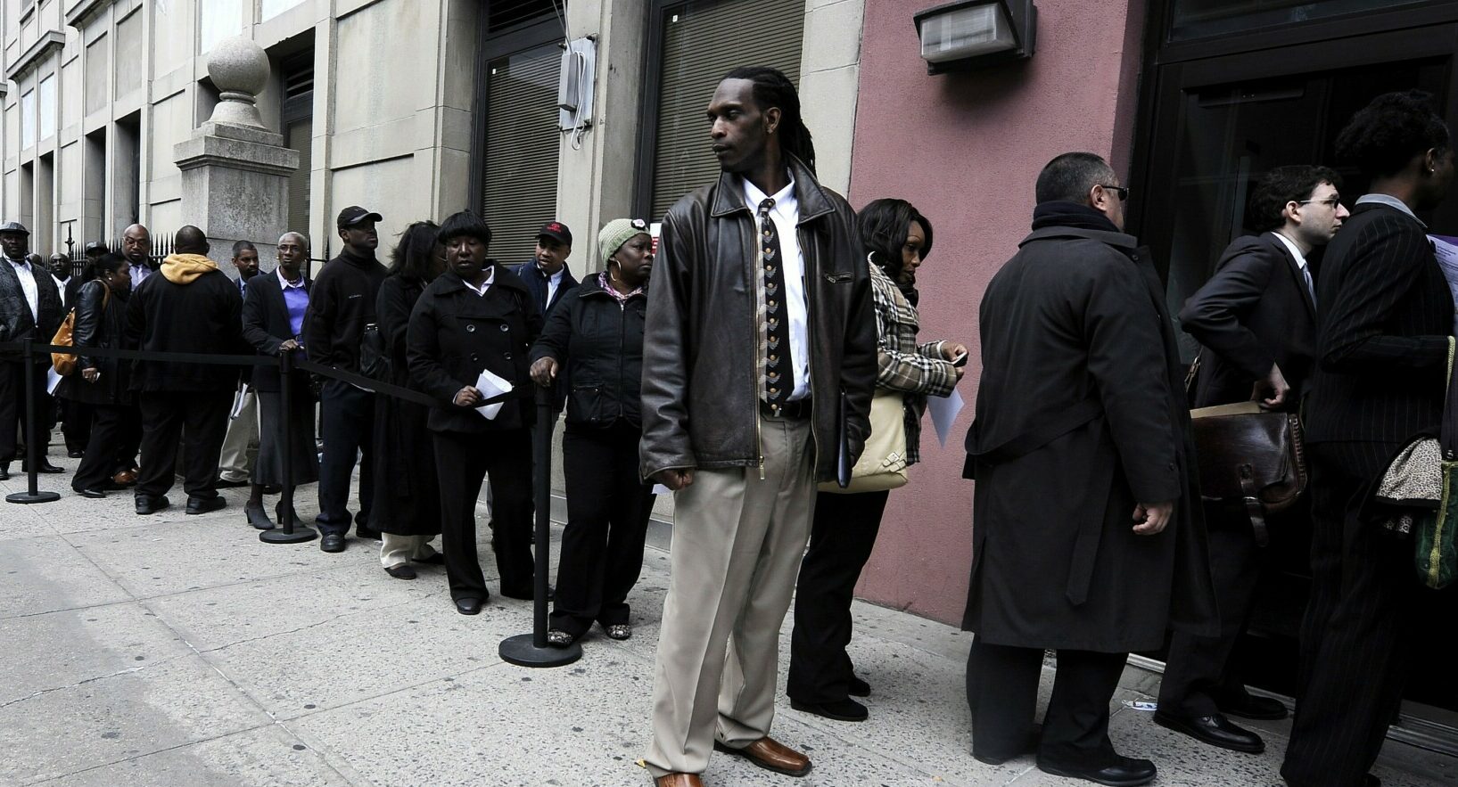 Ανεργία στις ΗΠΑ © EPA/JUSTIN LANE