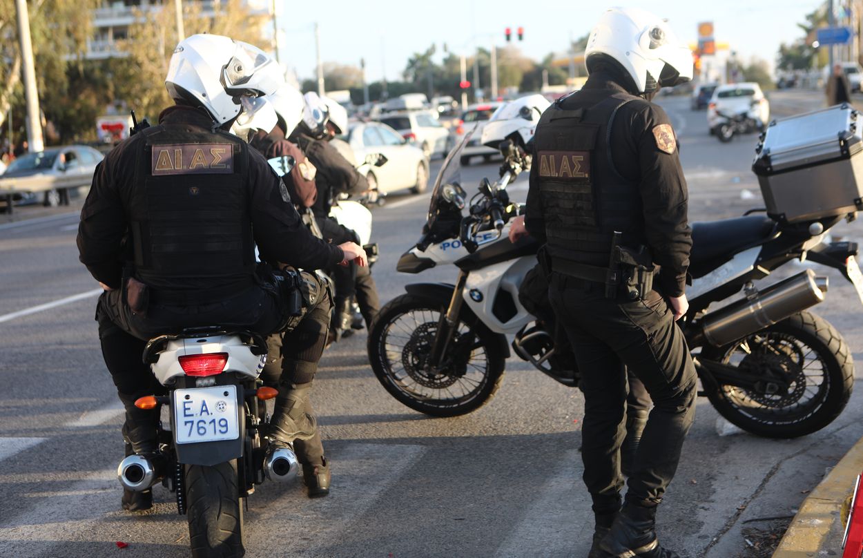 Αστυνομικοί της ομάδας ΔΙΑΣ © Eurokinissi/ ΓΙΑΝΝΗΣ ΠΑΝΑΓΟΠΟΥΛΟΣ