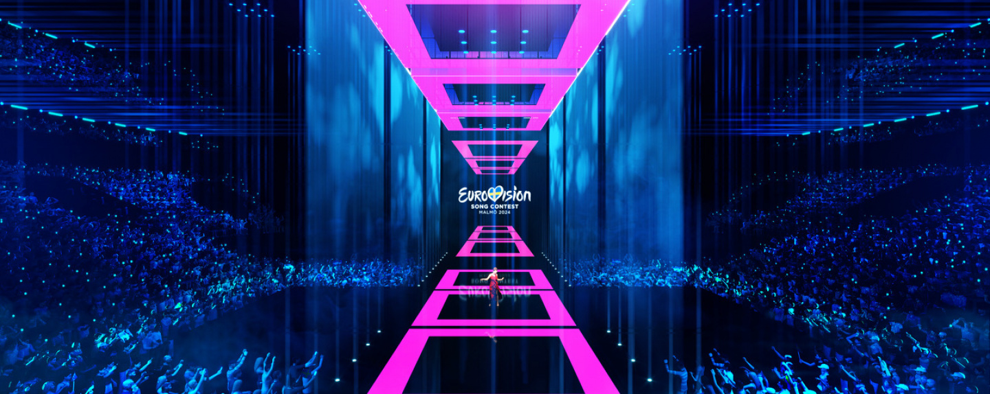 Η σκηνή της Eurovision 2024 © eurovision.tv
