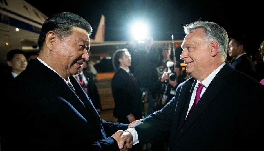 Ο Σι Τζινπίνγκ και ο Βίκτορ Όρμπαν στην Ουγγαρία © twitter.com/PM_ViktorOrban
