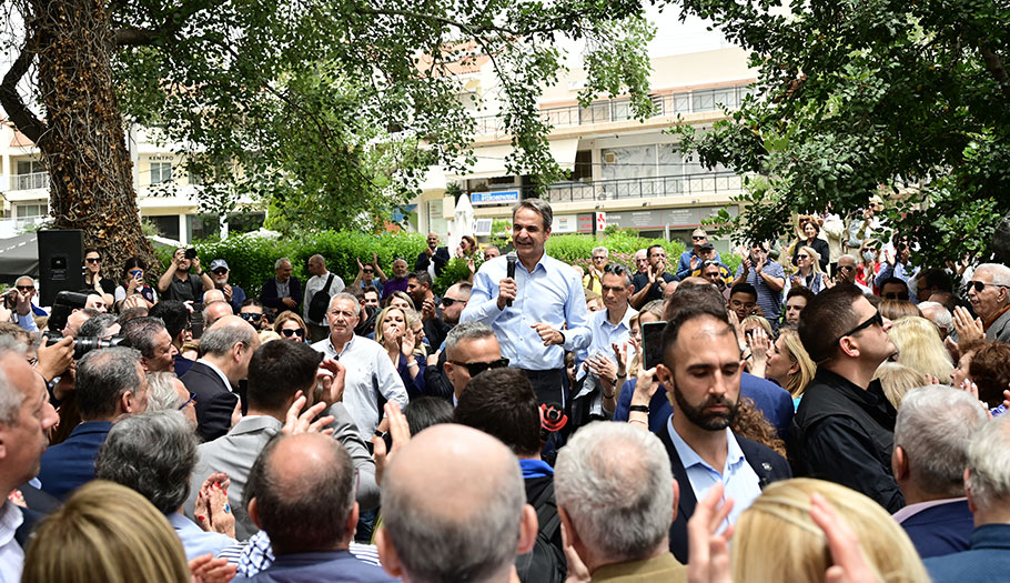 Μητσοτάκης: Η ΝΔ θα είναι η μεγάλη νικήτρια στις ευρωεκλογές
