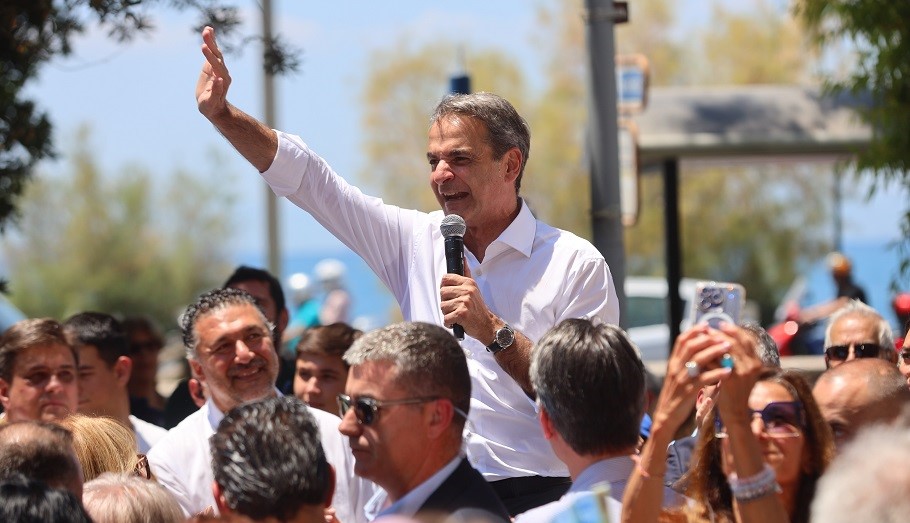 Κυριάκος Μητσοτάκης ©Eurokinissi
