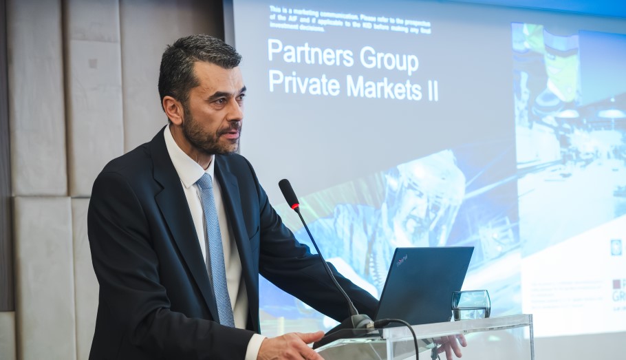 Ο Chief Wealth Management Officer της Alpha Bank, Γιώργος Μιχαλόπουλος ©Alpha Bank