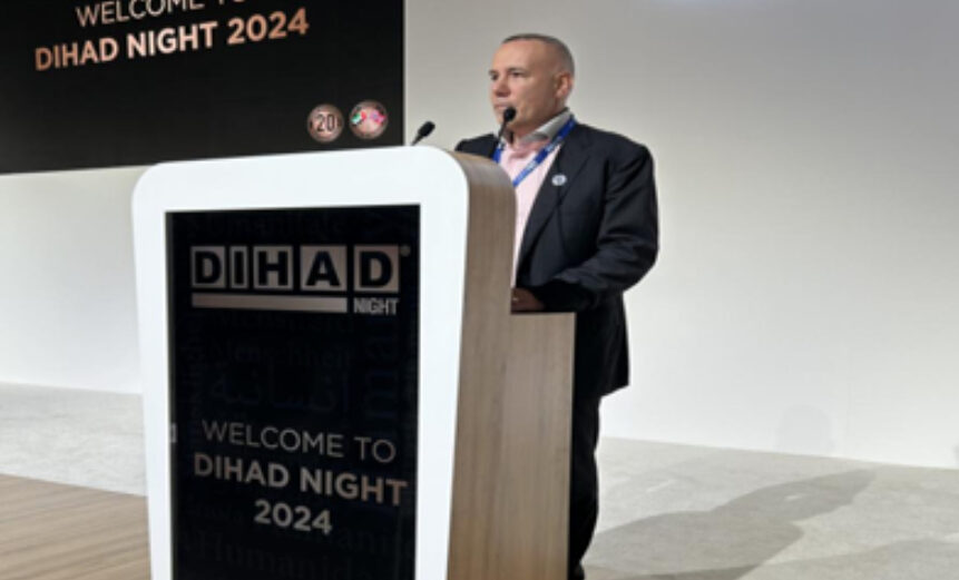 1Ο Πρόεδρος και CEO της SALAS στην εκδήλωση της DIHAD©ΔΤ