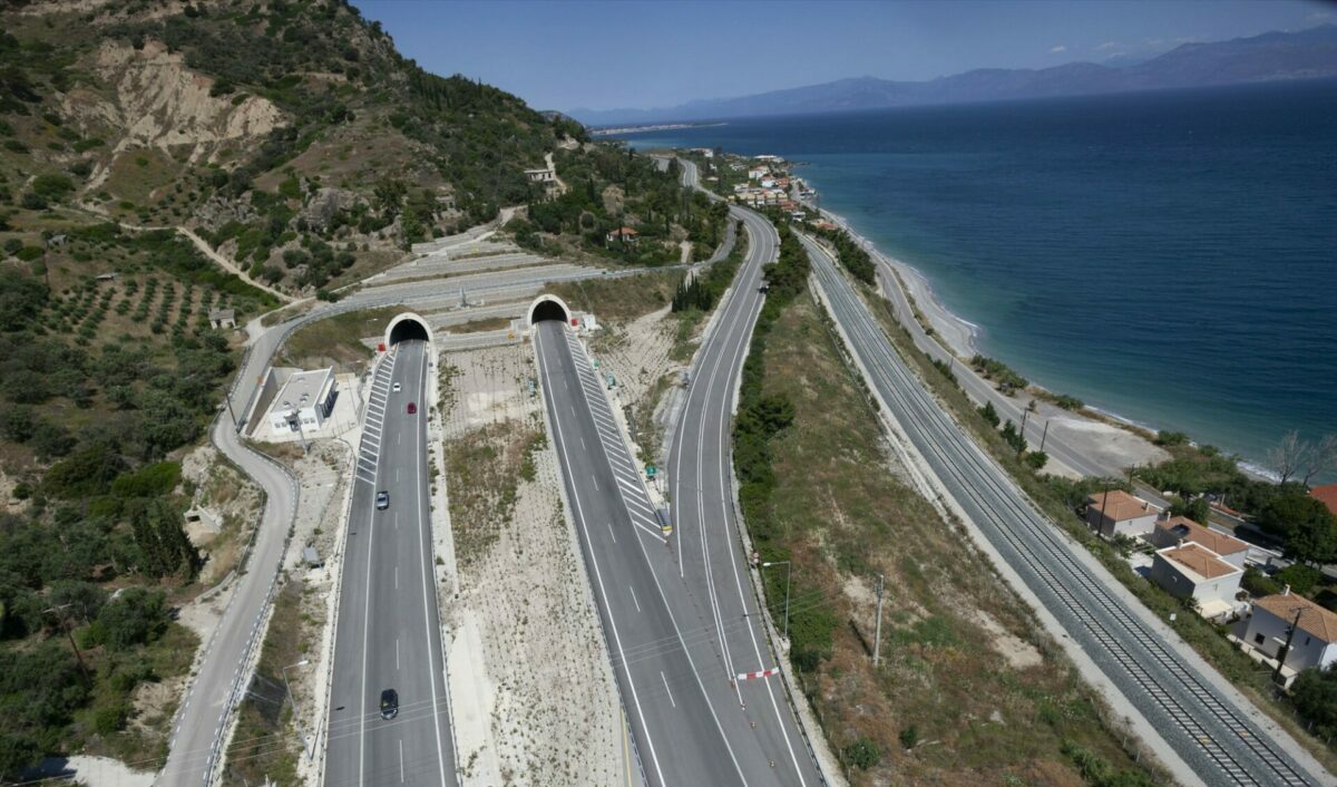 Οι σήραγγες Μαύρων Λιθαριών © Ολυμπία Οδός