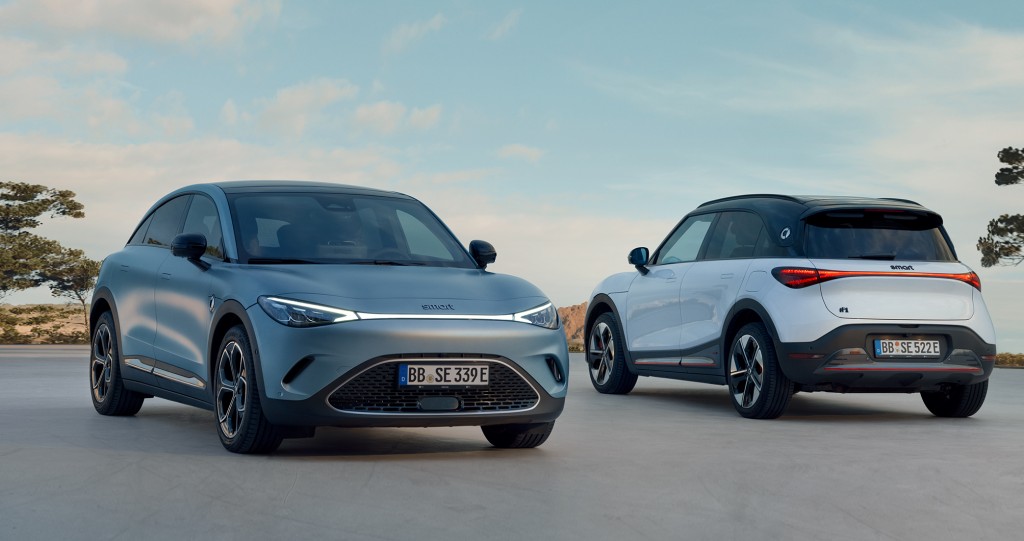 Τα νέα smart #1 και smart #3 στο MotorOne Electric Days