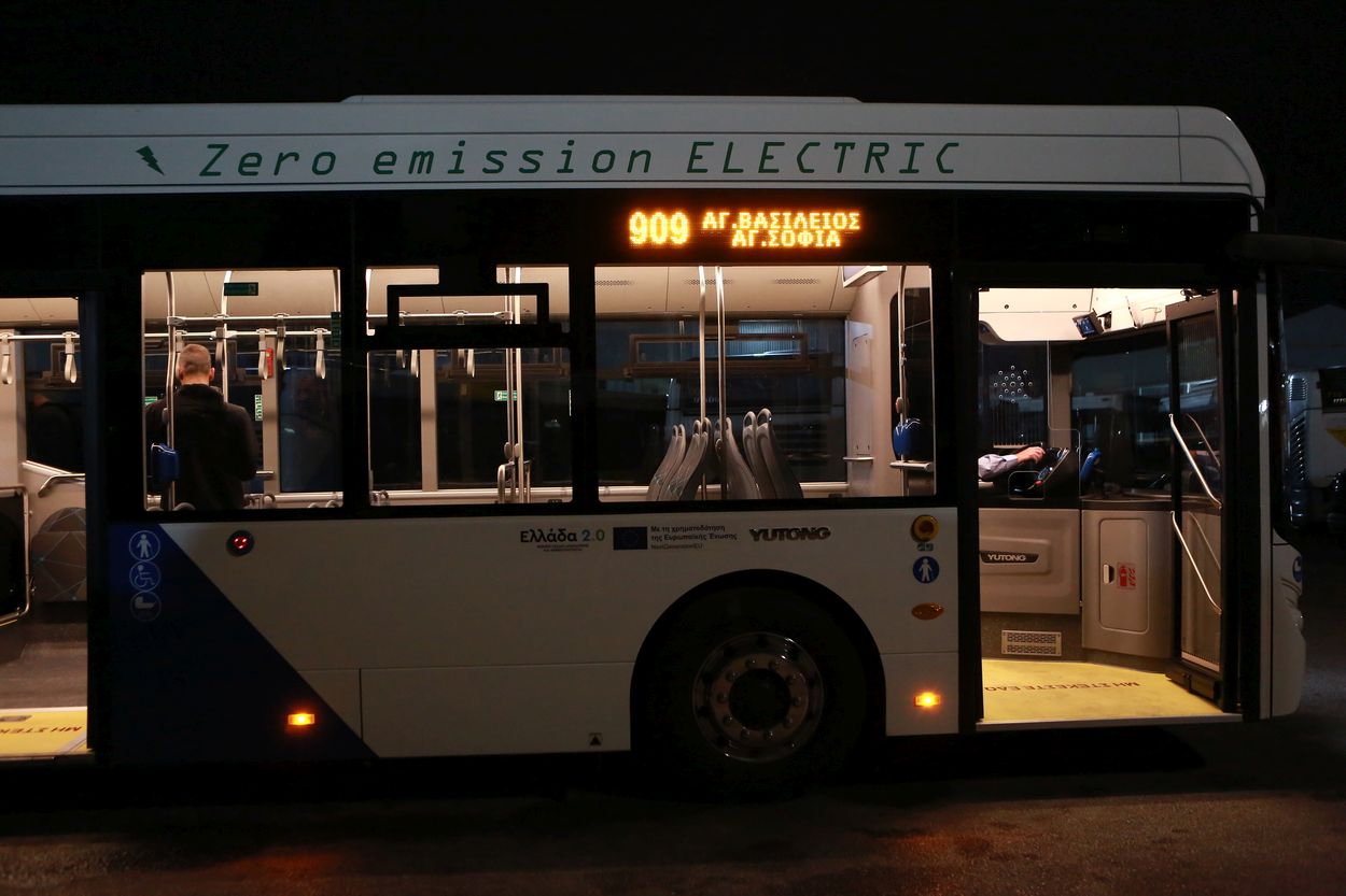 Ηλεκτρικά λεωφορεία © ΔΤ