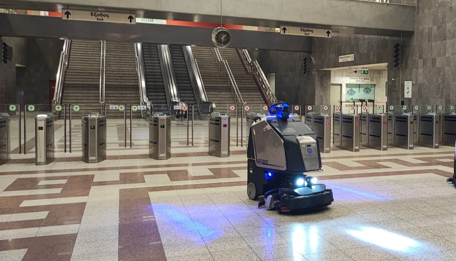Μετρό: Συνεργασία Υπερταμείου, ΣΤΑΣΥ, Gerobo για cleaning cobots