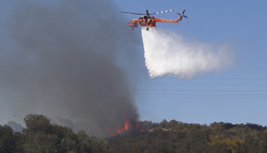 Πυροσβεστική: 62 αγροτοδασικές πυρκαγιές το τελευταίο 24ωρο