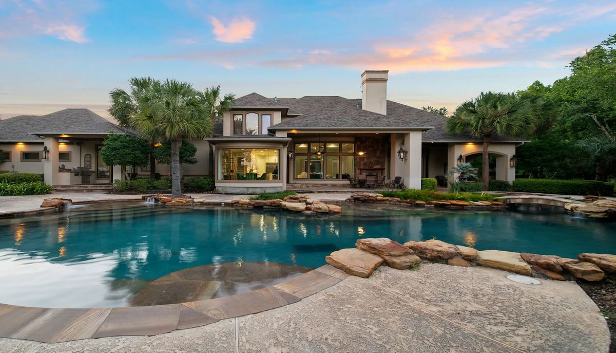 To κτήμα το Emerald Lake Estate που βρίσκεται στο Χιούστον © conciergeauctions