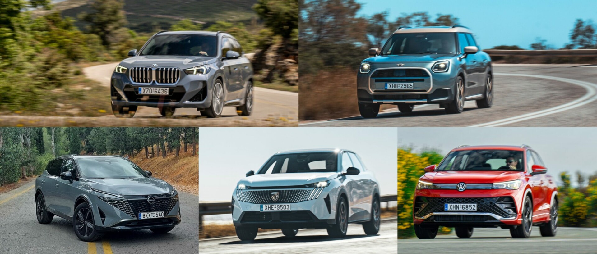 5 υβριδικά μεσαία SUV που δοκιμάσαμε πρόσφατα