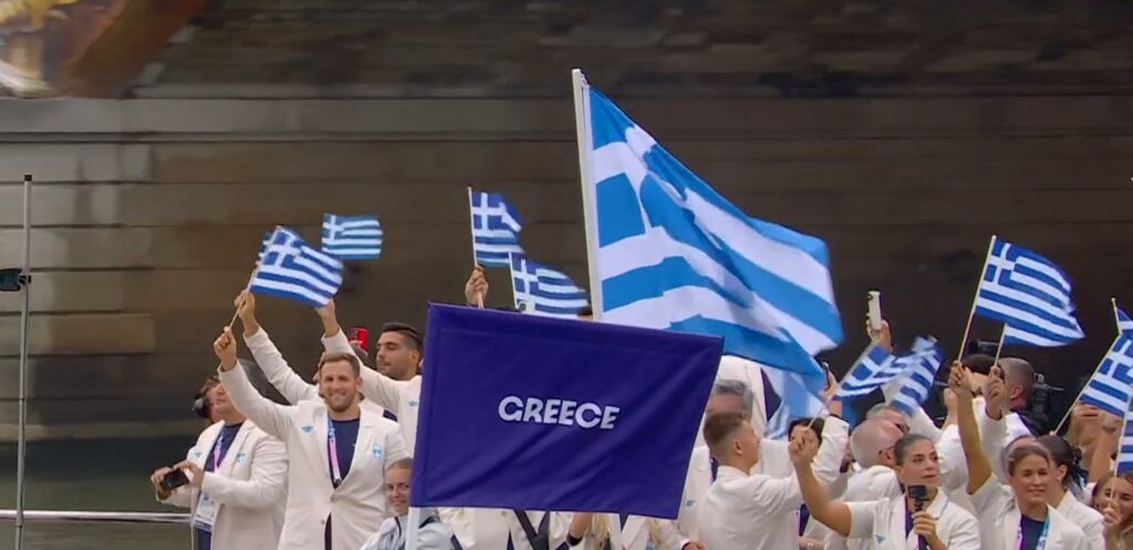 Ολυμπιακοί Αγώνες Παρίσι 2024 - Τελετή Έναρξης © Printscreen