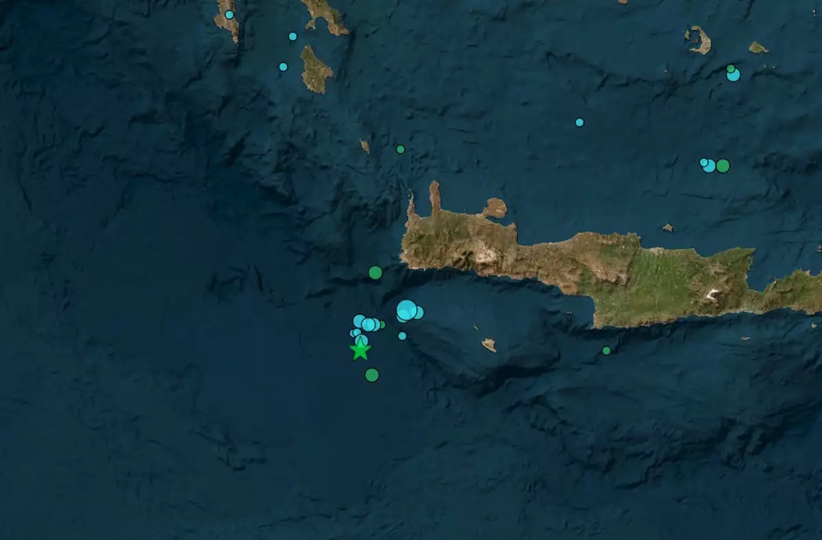 Σεισμός 5,3 Ρίχτερ στα Χανιά