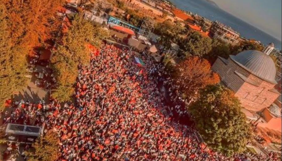 Κωνσταντινούπολη: Συλλαλητήριο υπέρ Παλαιστινίων, κατά Ισραήλ