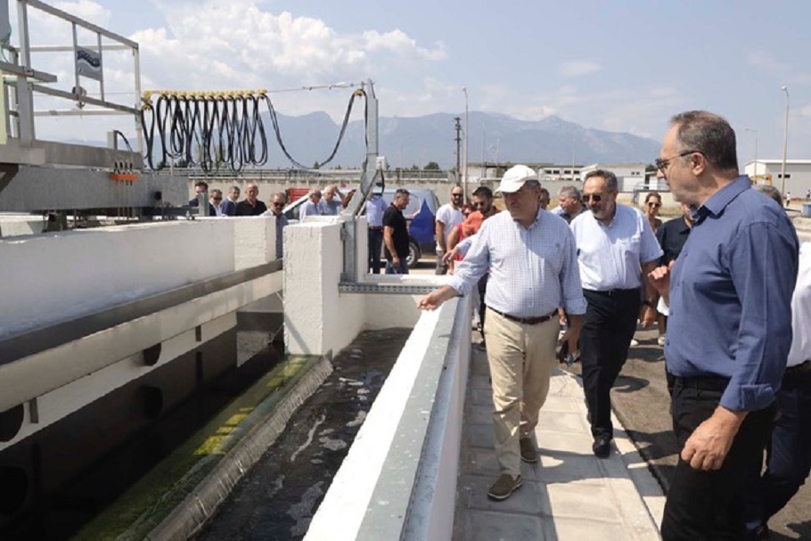 Λαμία: Οφέλη για τους αγρότες από το έργο επεξεργασίας νερού