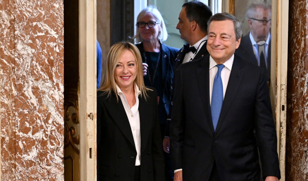 Συνάντηση Μελόνι με Ντράγκι με επίκεντρο την Έκθεση Ανταγωνιστικότητας