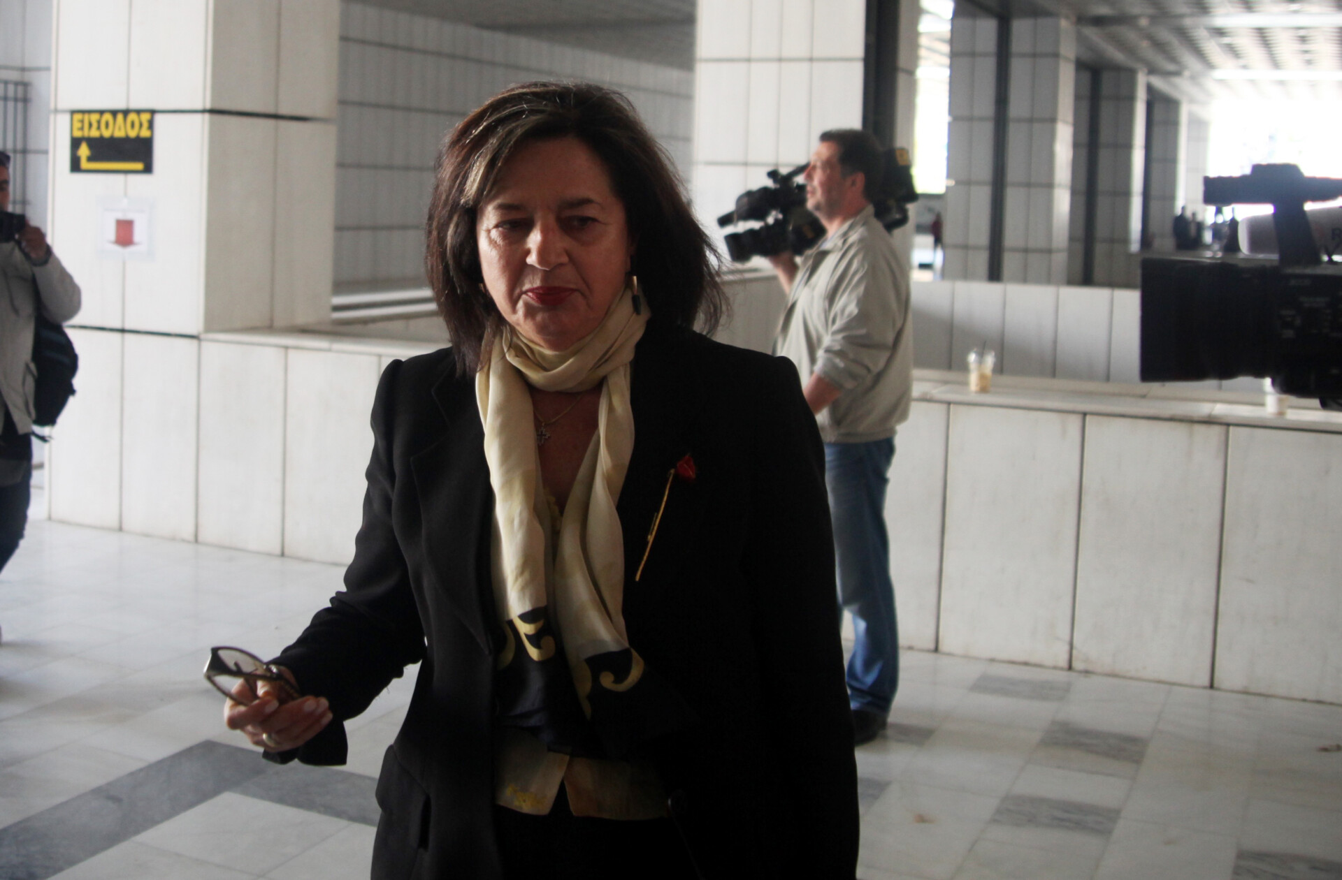 Η πρώην υπουργός των κυβερνήσεων ΠΑΣΟΚ, Βάσω Παπανδρέου © EUROKINISSI