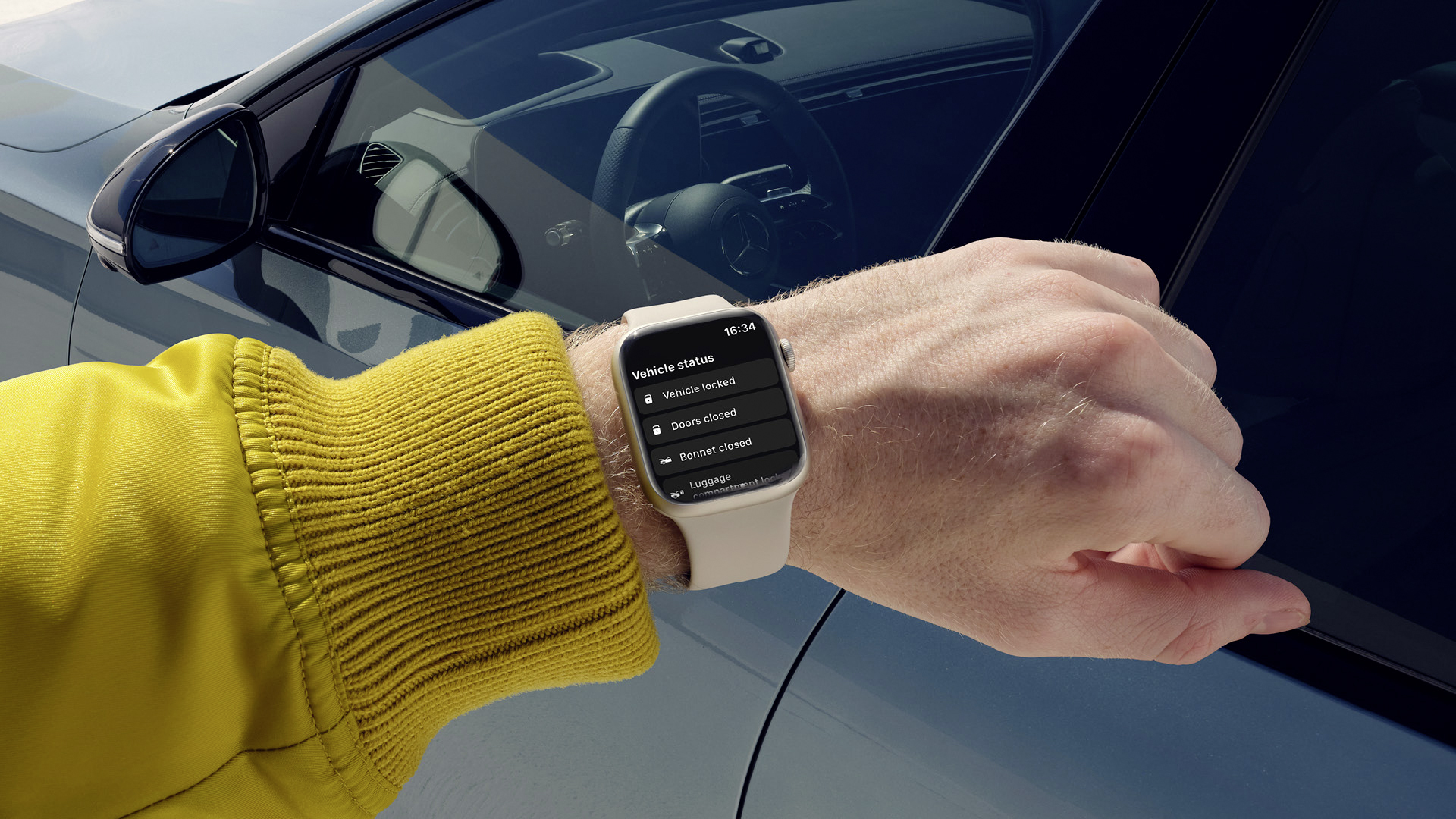 Mercedes Benz: Όσα προσφέρει η νέα εφαρμογή για Apple Watch