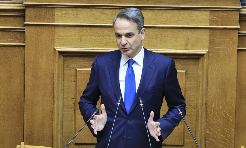 Απάντηση του Πρωθυπουργού Κυριάκου Μητσοτάκη στη Βουλή σε επίκαιρη ερώτηση του Προέδρου του ΠΑΣΟΚ - ΚΙΝΑΛ Νίκου Ανδρουλάκη με θέμα "Οι ανύπαρκτες πολιτικές της Κυβέρνησης της Νέας Δημοκρατίας για τον πρωτογενή τομέα οδηγούν τους παραγωγούς σε πλήρες αδιέξοδο επιτείνοντας την ερημοποίηση της υπαίθρου" στο πλαίσιο της Ώρας του Πρωθυπουργού, Παρασκευή 24 Ιανουαρίου 2025.