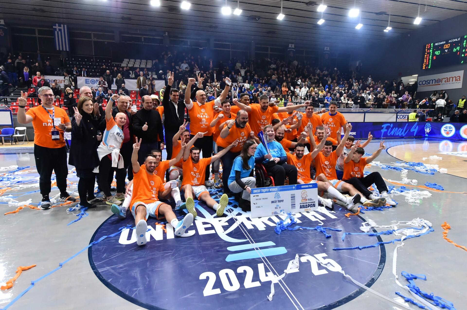 UNICEF: Η βία κατά παιδιών στο επίκεντρο του Trophy 2024-2025