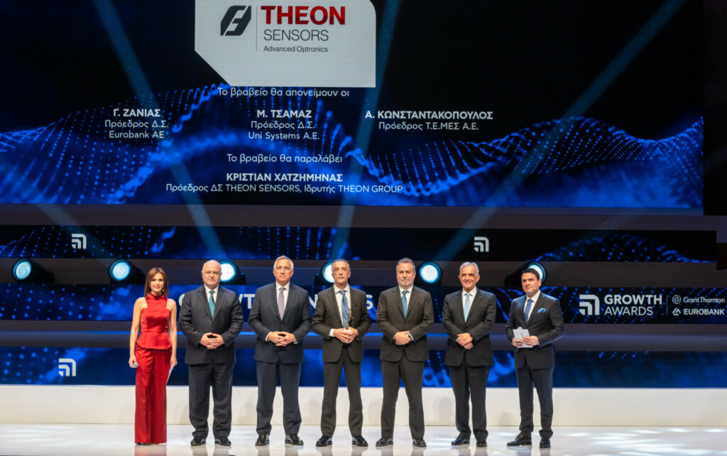Theon Sensors: Αναδείχθηκε ως Growth Winner στα Growth Awards
